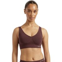 Boody Padded Shaper Crop Bra-Mulberry